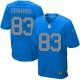 Men Nike Detroit Lions &83 Pat Edwards Elite Blue Alternate NFL Jersey