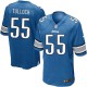 Youth Nike Detroit Lions &55 Stephen Tulloch Elite Light Blue Team Color NFL Jersey