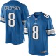 Youth Nike Detroit Lions &8 Dan Orlovsky Elite Light Blue Team Color NFL Jersey