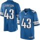 Youth Nike Detroit Lions &43 Nevin Lawson Elite Light Blue Team Color NFL Jersey