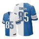 Men Nike Detroit Lions &85 Eric Ebron Elite Team/Road Two Tone NFL Jersey