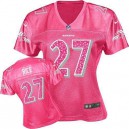 Women Nike Baltimore Ravens &27 Ray Rice Elite Pink Sweetheart NFL Jersey