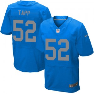 Hommes Nike Detroit Lions # 52 Darryl Tapp Élite bleu alternent NFL Maillot Magasin