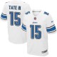 Men Nike Detroit Lions &15 Golden Tate III Elite White NFL Jersey