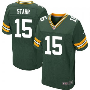 Hommes Nike Packers de verte Bay # 15 Bart Starr élite vert équipe NFL Maillot Magasin de couleur Hommes Nike Packers de verte Bay # 15 Bart Starr élite vert équipe NFL Maillot Magasin de couleur