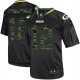 Men Nike Green Bay Packers &12 Aaron Rodgers Elite Black Camo Fashion NFL Jersey