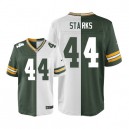 Men Nike Green Bay Packers &44 James Starks Elite Team/Road Two Tone NFL Jersey