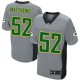 Youth Nike Green Bay Packers &52 Clay Matthews Elite Grey Shadow NFL Jersey