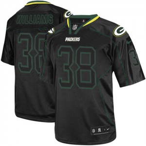 Hommes Nike Packers de verte Bay # 38 Tramon Williams élite Lights Out noir NFL Maillot Magasin Hommes Nike Packers de verte Bay # 38 Tramon Williams élite Lights Out noir NFL Maillot Magasin