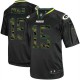 Men Nike Green Bay Packers &15 Bart Starr Elite Black Camo Fashion NFL Jersey