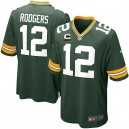 Youth Nike Green Bay Packers &12 Aaron Rodgers Elite Green Team Color C Patch NFL Jersey