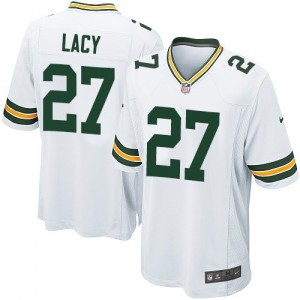 Packers de verte Bay jeunesse Nike # 27 Eddie Lacy Élite blanc NFL Maillot Magasin