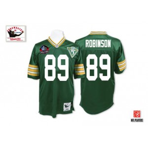 Mitchell et Ness verte Bay Packers # 89 couleur verte de l'équipe de Dave Robinson 75e Hall of Famers Premier EQT Throwback NF Mitchell et Ness verte Bay Packers # 89 couleur verte de l'équipe de Dave Robinson 75e Hall of Famers Premier EQT Throwback NF