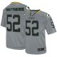 Youth Nike Green Bay Packers &52 Clay Matthews Elite Lights Out Grey NFL Jersey
