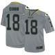 Youth Nike Green Bay Packers &18 Randall Cobb Elite Lights Out Grey NFL Jersey