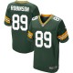 Men Nike Green Bay Packers &89 Dave Robinson Elite Green Team Color NFL Jersey