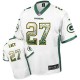 Men Nike Green Bay Packers &27 Eddie Lacy Elite White Drift Fashion NFL Jersey