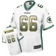 Men Nike Green Bay Packers &66 Ray Nitschke Elite White Drift Fashion NFL Jersey