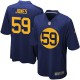 Youth Nike Green Bay Packers &59 Brad Jones Elite Navy Blue Alternate NFL Jersey