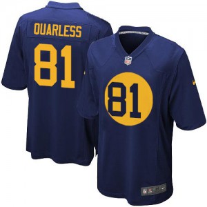 Packers de verte Bay jeunesse Nike # 81 Andrew Quarless Élite Navy bleu alternent NFL Maillot Magasin Packers de verte Bay jeunesse Nike # 81 Andrew Quarless Élite Navy bleu alternent NFL Maillot Magasin