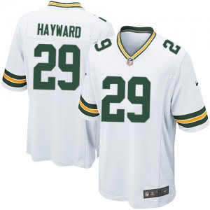 Packers de verte Bay jeunesse Nike # 29 Casey Hayward Élite blanc NFL Maillot Magasin