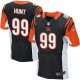 Men Nike Cincinnati Bengals &99 Margus Hunt Elite Black Team Color NFL Jersey