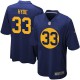 Youth Nike Green Bay Packers &33 Micah Hyde Elite Navy Blue Alternate NFL Jersey