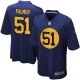 Youth Nike Green Bay Packers &51 Nate Palmer Elite Navy Blue Alternate NFL Jersey