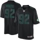Men Nike Green Bay Packers &92 Reggie White Elite Black Impact NFL Jersey