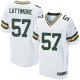 Men Nike Green Bay Packers &57 Jamari Lattimore Elite White NFL Jersey