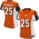 Women Nike Cincinnati Bengals &25 Giovani Bernard Elite Orange Alternate NFL Jersey