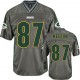 Youth Nike Green Bay Packers &87 Jordy Nelson Elite Grey Vapor NFL Jersey