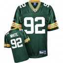 Reebok Green Bay Packers &92 Reggie White Green Team Color Premier EQT Throwback NFL Jersey