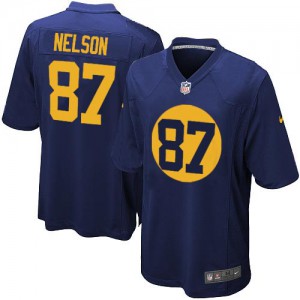 Packers de verte Bay jeunesse Nike # 87 Jordy Nelson élite Navy bleu alternent NFL Maillot Magasin Packers de verte Bay jeunesse Nike # 87 Jordy Nelson élite Navy bleu alternent NFL Maillot Magasin