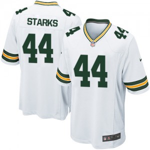 Packers de verte Bay jeunesse Nike # 44 James Starks Élite blanc NFL Maillot Magasin