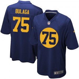Packers de verte Bay jeunesse Nike # 75 Bryan Bulaga Élite Navy bleu alternent NFL Maillot Magasin