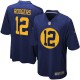 Youth Nike Green Bay Packers &12 Aaron Rodgers Elite Navy Blue Alternate NFL Jersey