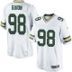 Youth Nike Green Bay Packers &98 Letroy Guion Elite White NFL Jersey