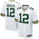 Youth Nike Green Bay Packers &12 Aaron Rodgers Elite White NFL Jersey