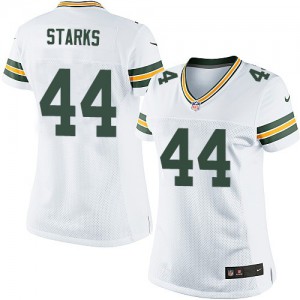 Femmes Nike Packers de verte Bay # 44 James Starks Élite blanc NFL Maillot Magasin