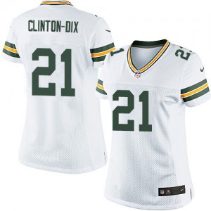 Femmes Nike verte Bay Packers # 21 Ha Ha Clinton-Dix élite blanc NFL Maillot Magasin