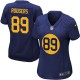 Women Nike Green Bay Packers &89 Richard Rodgers Elite Navy Blue Alternate NFL Jersey