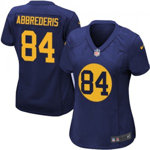 Femmes Nike Packers de verte Bay # 84 Jared Abbrederis Élite Navy bleu alternent NFL Maillot Magasin Femmes Nike Packers de verte Bay # 84 Jared Abbrederis Élite Navy bleu alternent NFL Maillot Magasin