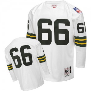 Mitchell et Ness Packers de verte Bay # 66 Ray Nitschke authentique Throwback NFL maillot de blanc Mitchell et Ness Packers de verte Bay # 66 Ray Nitschke authentique Throwback NFL maillot de blanc