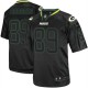 Men Nike Green Bay Packers &89 Richard Rodgers Elite Lights Out Black NFL Jersey