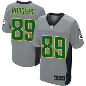 Hommes Nike Packers de verte Bay # 89 Richard Rodgers élite gris ombre NFL Maillot Magasin