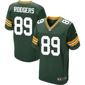 Hommes Nike Packers de verte Bay # 89 Richard Rodgers élite vert équipe NFL Maillot Magasin de couleur