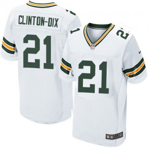 Hommes Nike verte Bay Packers # 21 Ha Ha Clinton-Dix élite blanc NFL Maillot Magasin