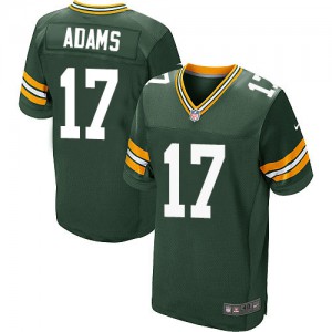 Hommes Nike Packers de verte Bay # 17 Glenn Adams élite vert équipe NFL Maillot Magasin de couleur