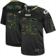 Men Nike Green Bay Packers &56 Julius Peppers Elite Black Camo Fashion NFL Jersey